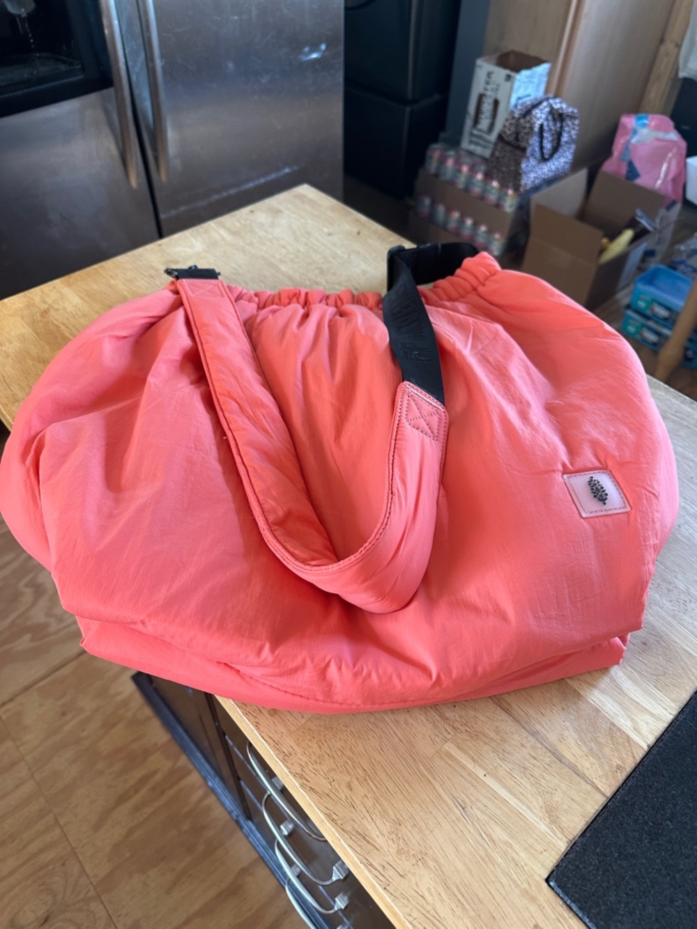 FP Movement by Free People Coral Tote with Padded Strap